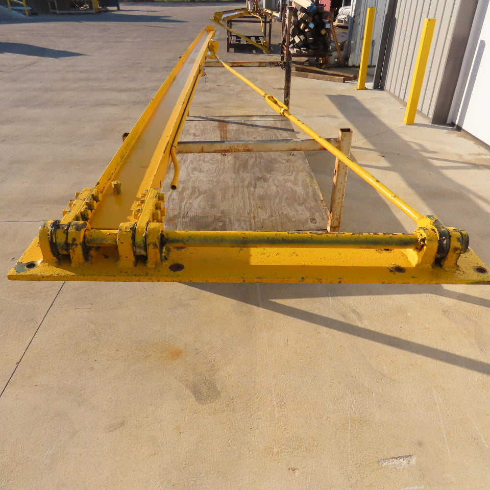 1000Lb (1/2 Ton) Cap. Wall-Mount Overbraced Tie-Rod Jib Crane 278" Swing