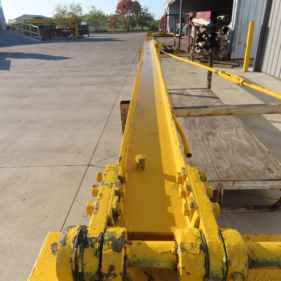 1000Lb (1/2 Ton) Cap. Wall-Mount Overbraced Tie-Rod Jib Crane 278" Swing