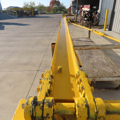 1000Lb (1/2 Ton) Cap. Wall-Mount Overbraced Tie-Rod Jib Crane 278" Swing