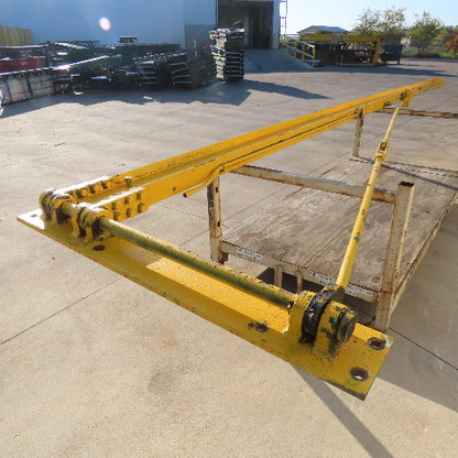 1000Lb (1/2 Ton) Cap. Wall-Mount Overbraced Tie-Rod Jib Crane 278" Swing