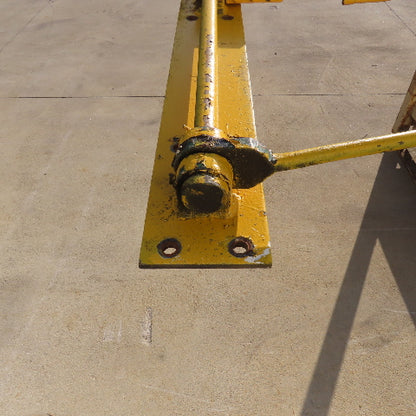 1000Lb (1/2 Ton) Cap. Wall-Mount Overbraced Tie-Rod Jib Crane 278" Swing