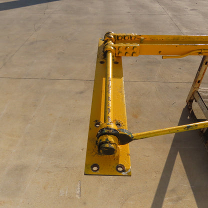 1000Lb (1/2 Ton) Cap. Wall-Mount Overbraced Tie-Rod Jib Crane 278" Swing