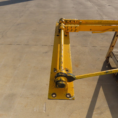 1000Lb (1/2 Ton) Cap. Wall-Mount Overbraced Tie-Rod Jib Crane 278" Swing