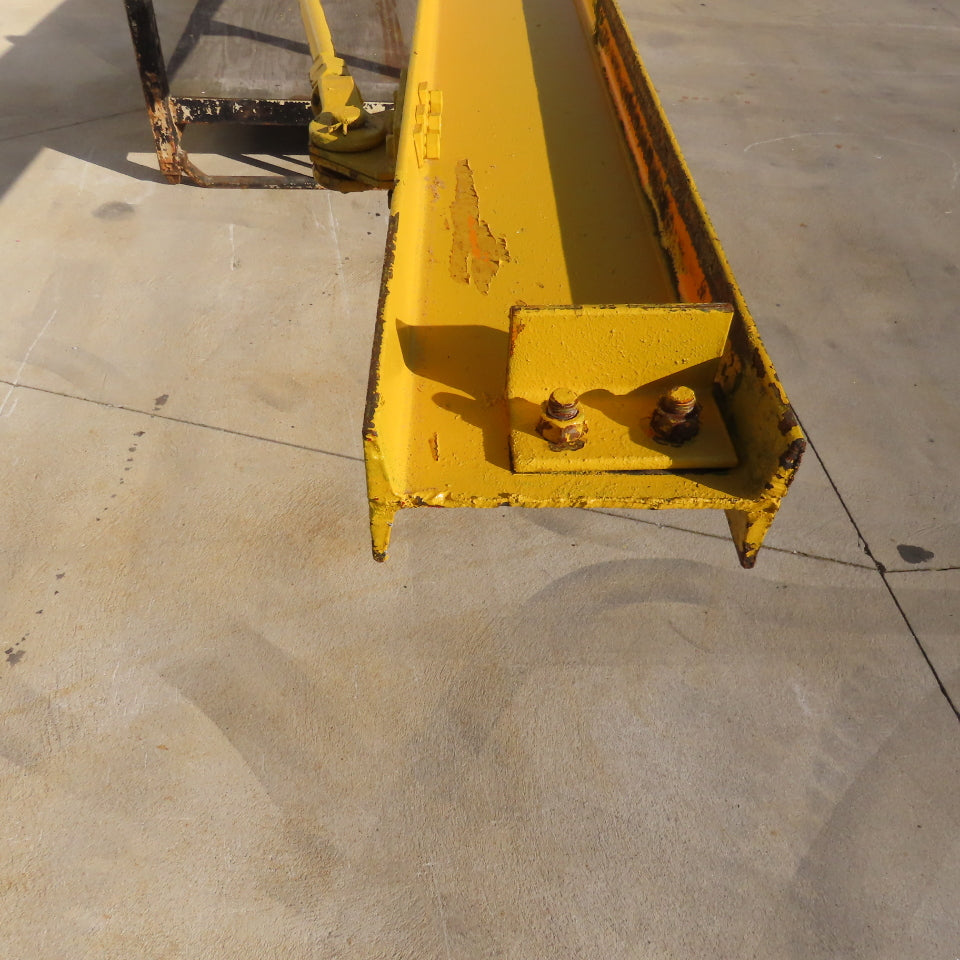 2000Lb (1 Ton) Cap. Wall-Mount Overbraced Tie-Rod Jib Crane 230" Swing