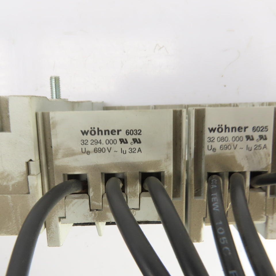 Wohner 6063 6032 6025 6000 System Busbar