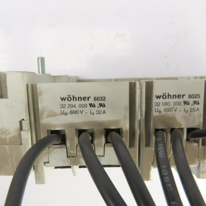 Wohner 6063 6032 6025 6000 System Busbar