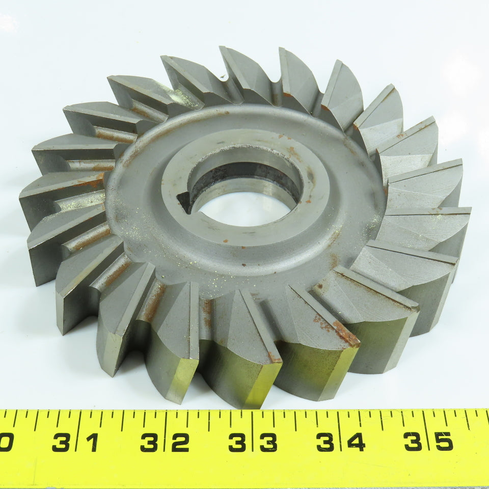 Niagara 5-7/8" x 1" x 1-1/4" Side Milling Cutter Straight 20 Tooth