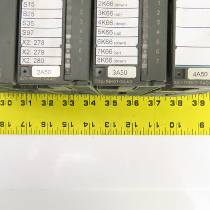 Siemens 6ES7 361-3CA01-0AA0 6ES7 331-7KB02-0AB0 Interface W/Modules