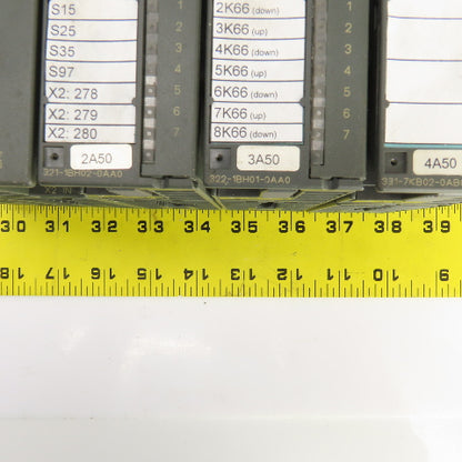 Siemens 6ES7 361-3CA01-0AA0 6ES7 331-7KB02-0AB0 Interface W/Modules