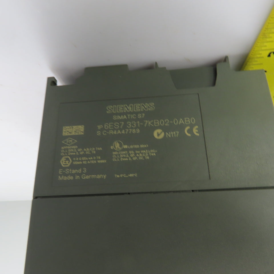 Siemens 6ES7 361-3CA01-0AA0 6ES7 331-7KB02-0AB0 Interface W/Modules