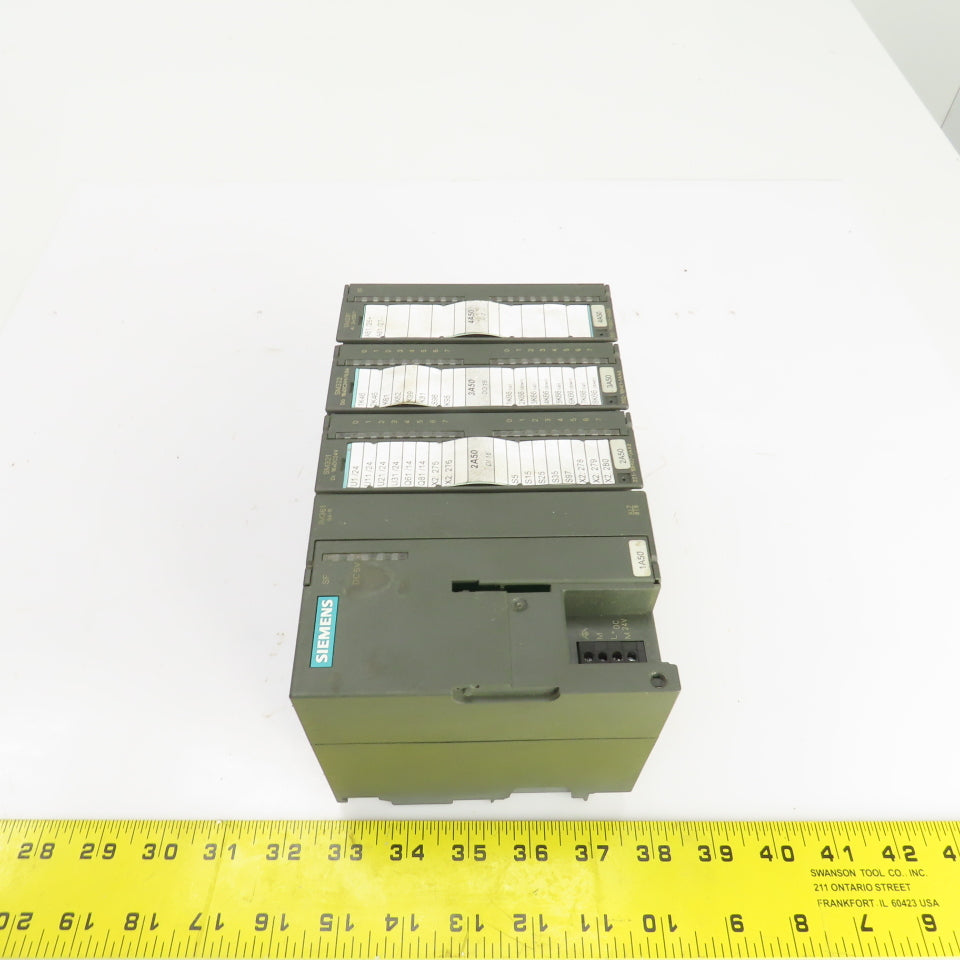 Siemens 6ES7 361-3CA01-0AA0 6ES7 331-7KB02-0AB0 Interface W/Modules
