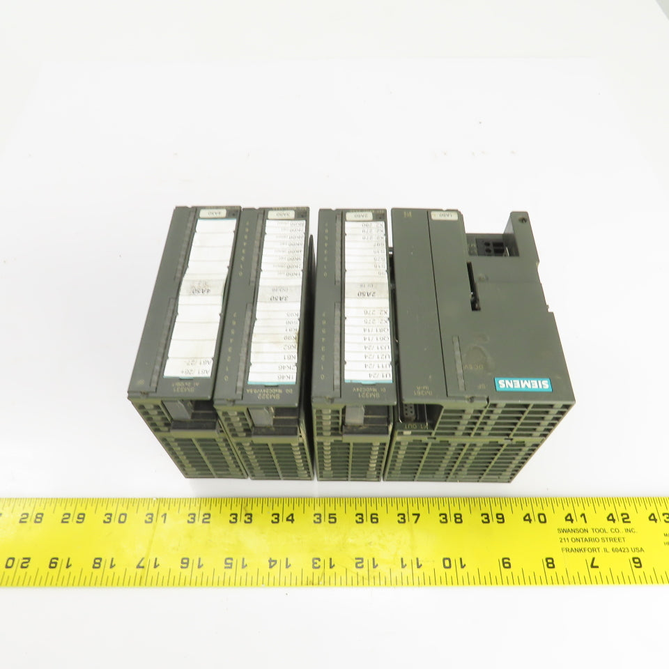 Siemens 6ES7 361-3CA01-0AA0 6ES7 331-7KB02-0AB0 Interface W/Modules