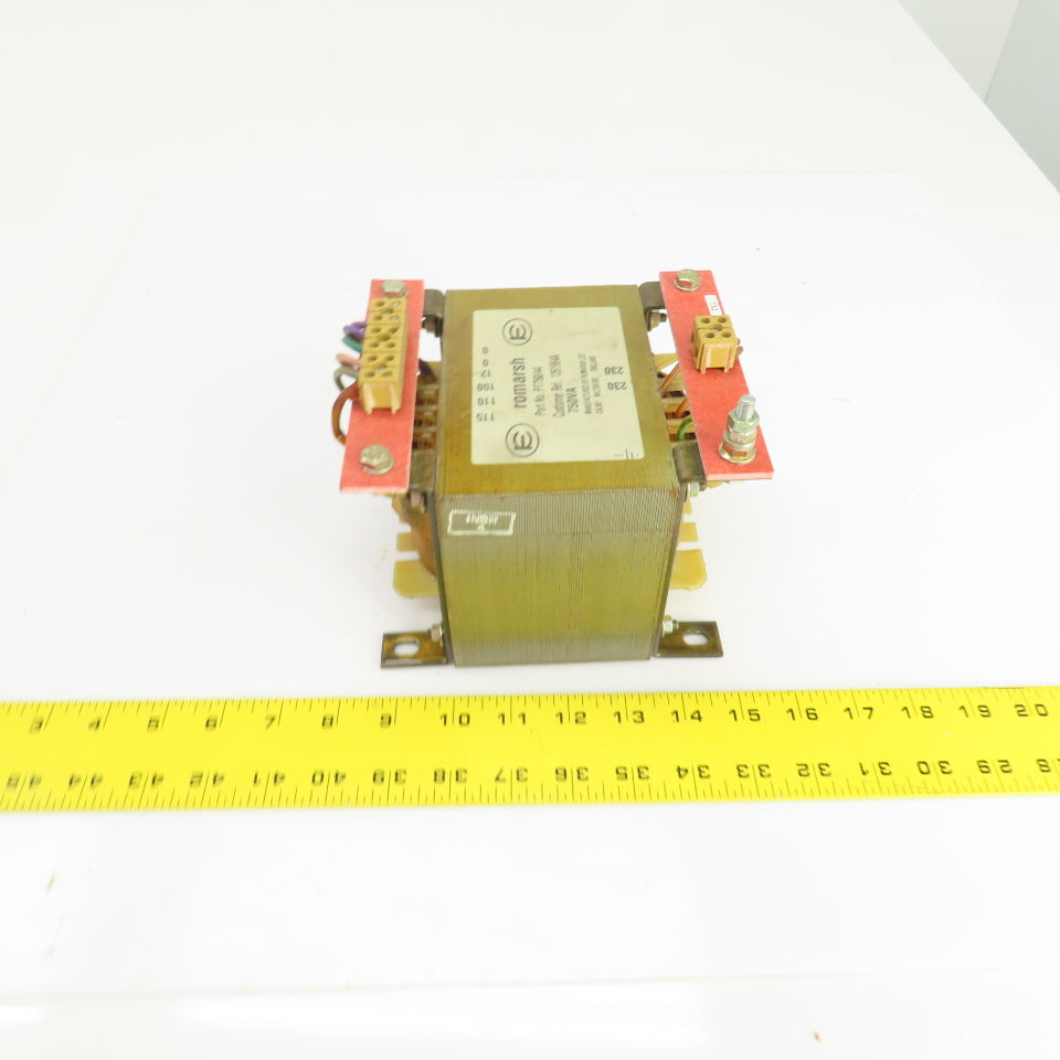 Romarsh PT750/44 750VA Single Phase Transformer Pri 230V Sec 115-100-110-12V