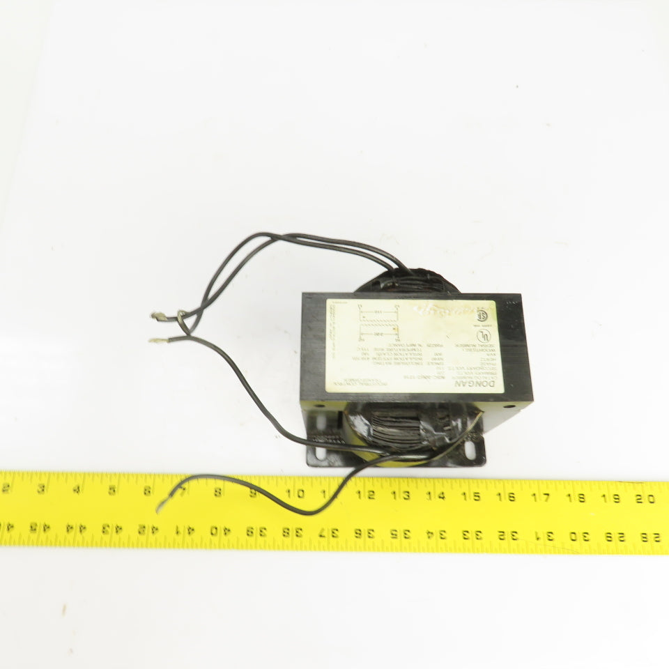 Dongan NSC-30H2-1216 0.900kVA Control Transformer Pri 220V Sec 110V 1PH 50/60HZ