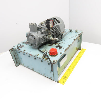 Praise DU-446-3 Hydraulic Power Unit 1.5kW 200/220V 50/60Hz 12 Gallon