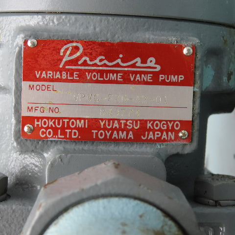 Praise DU-446-3 Hydraulic Power Unit 1.5kW 200/220V 50/60Hz 12 Gallon