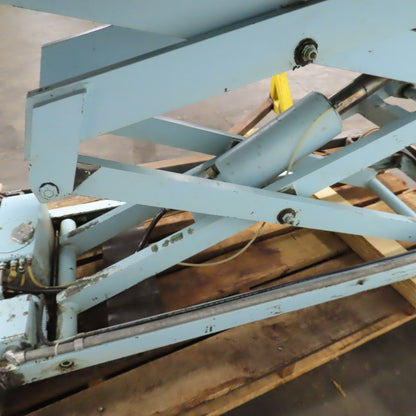 75" x 38"W Electric Lift Table 2000LBS (1 Ton) Cap 460V 3PH 7-1/2 To 68" H