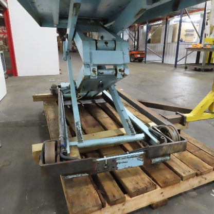75" x 38"W Electric Lift Table 2000LBS (1 Ton) Cap 460V 3PH 7-1/2 To 68" H