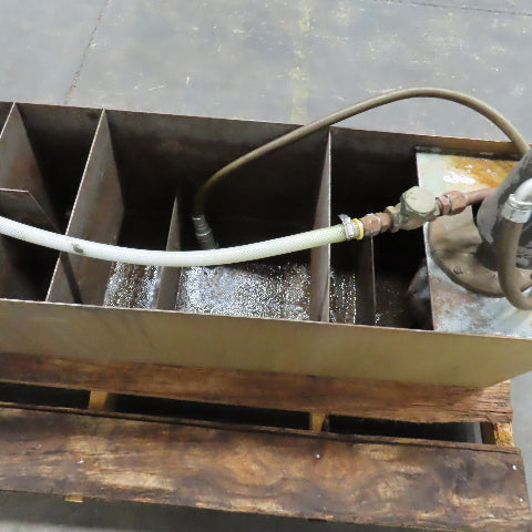 Gusher TL-L 48 Gallon Coolant Recovery Recirculation Tank Pump 1/2HP 230/460V