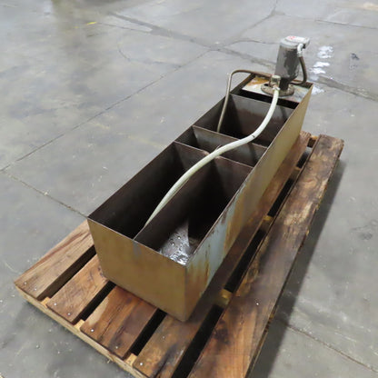 Gusher TL-L 48 Gallon Coolant Recovery Recirculation Tank Pump 1/2HP 230/460V