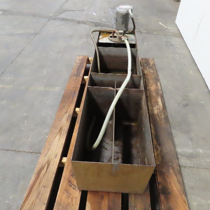 Gusher TL-L 48 Gallon Coolant Recovery Recirculation Tank Pump 1/2HP 230/460V