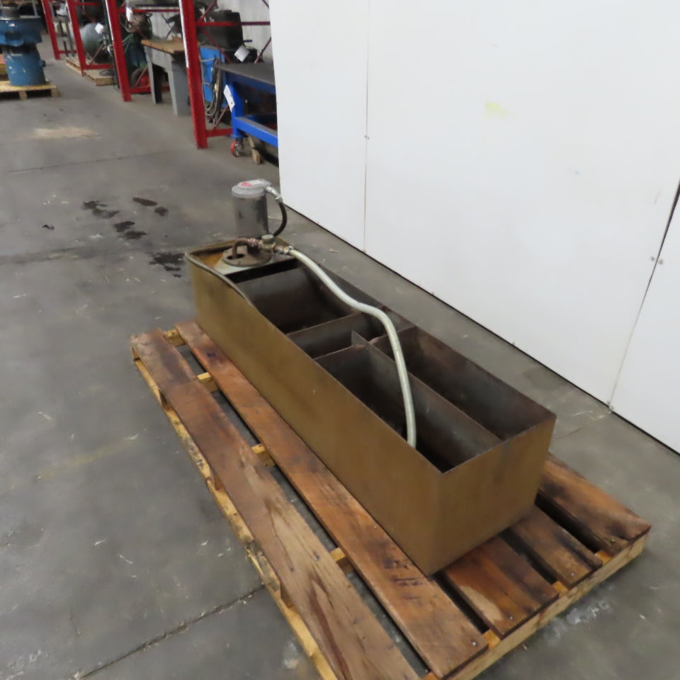 Gusher TL-L 48 Gallon Coolant Recovery Recirculation Tank Pump 1/2HP 230/460V