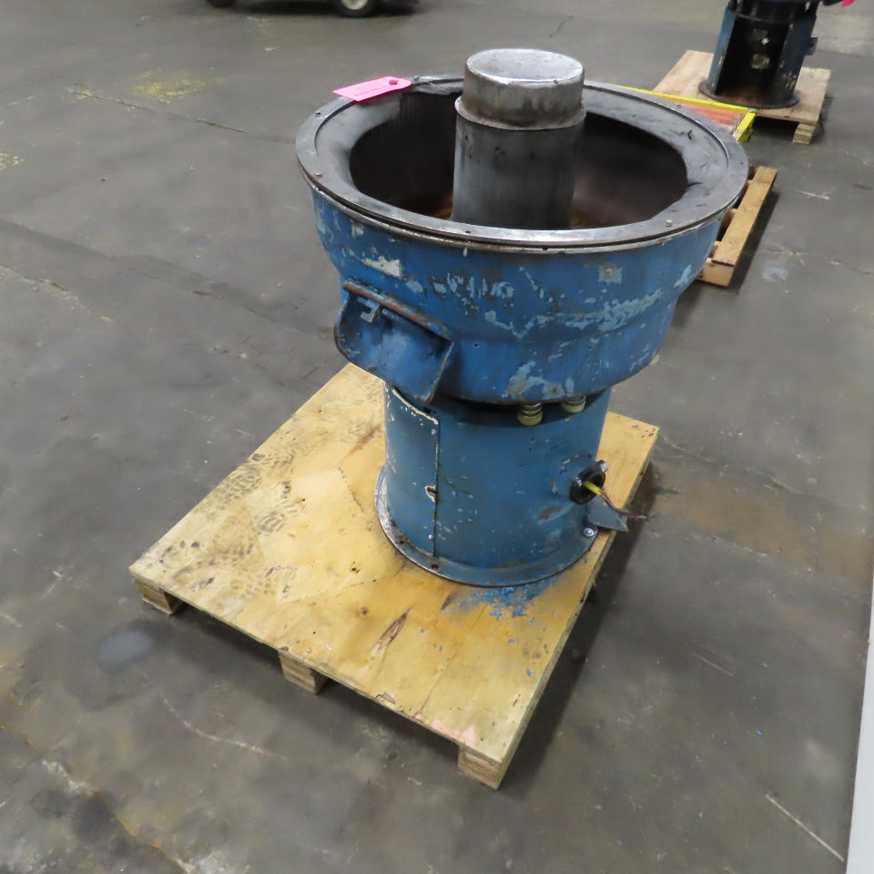 Sweco FM--3-HA Vibratory Wet Finisher Polisher Tumbler 208-230/480V 3PH 28" ID