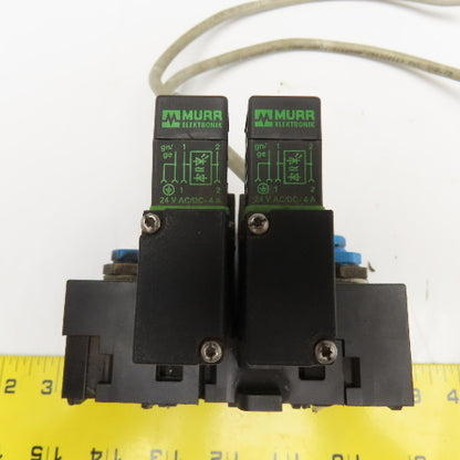 Burkert MKEN 5470 2 Way Solenoid Pneumatic Valve Assembly 24VDC Coil