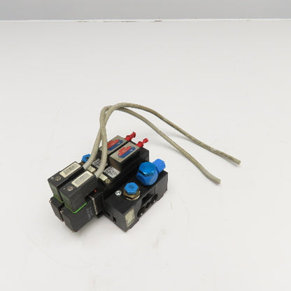 Burkert MKEN 5470 2 Way Solenoid Pneumatic Valve Assembly 24VDC Coil