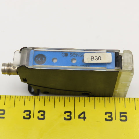 Sensopart FL 64 R-PSM4 Fiber Optic Amplifier DIN Mount 12-24VDC