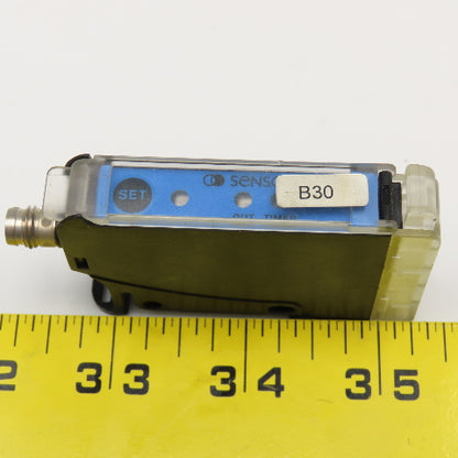 Sensopart FL 64 R-PSM4 Fiber Optic Amplifier DIN Mount 12-24VDC