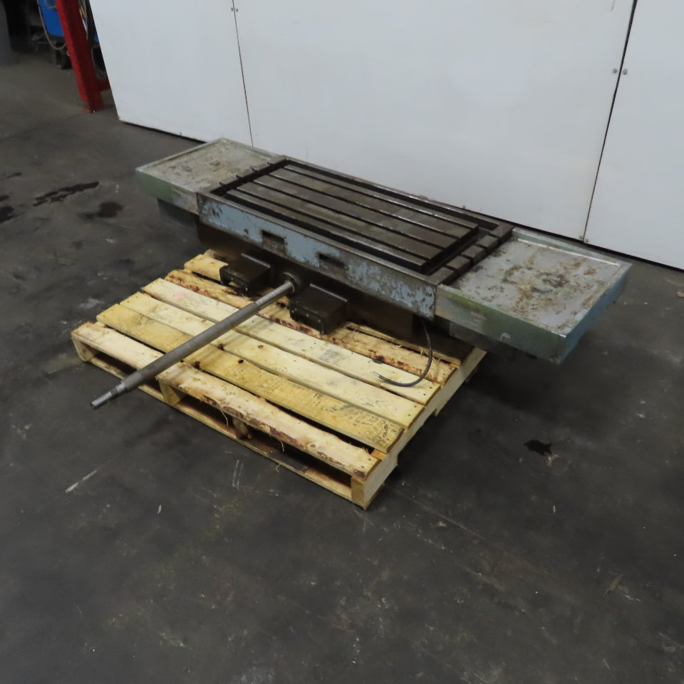 Wasino WMC-14 67-3/4"x 17" W 2-Axis Servo Driven Linear Sliding Table