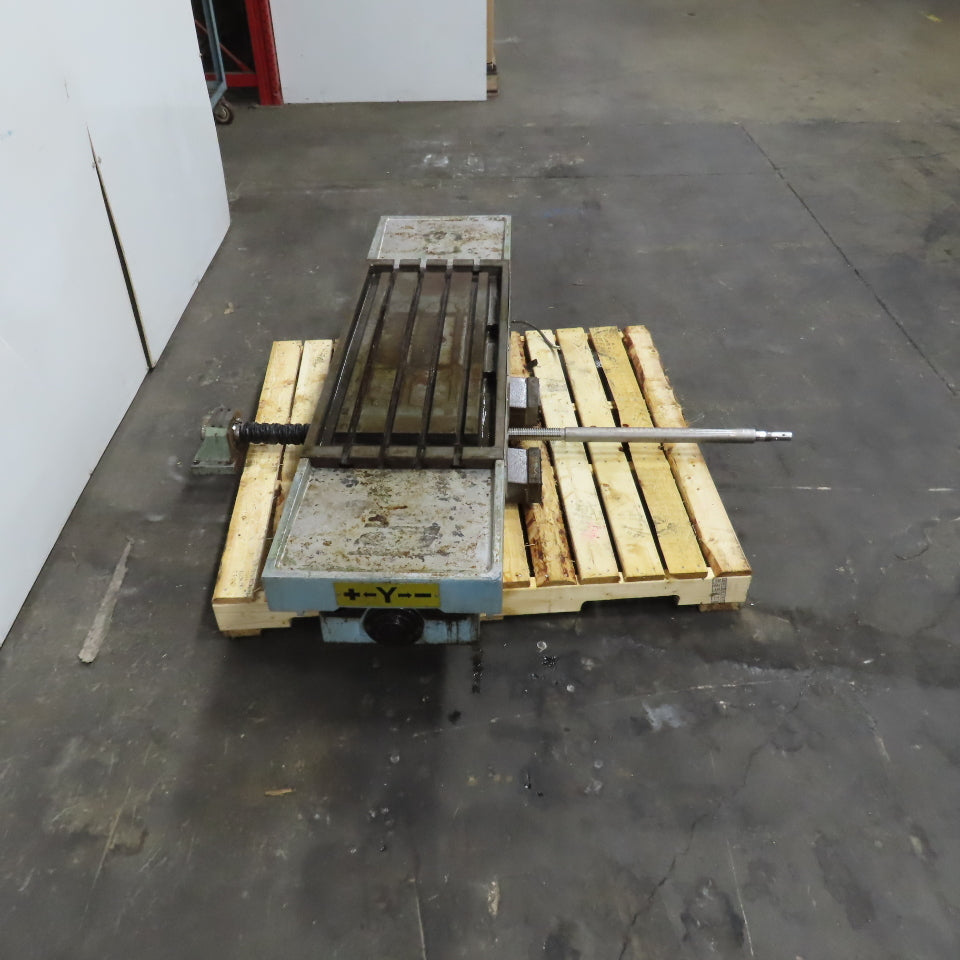 Wasino WMC-14 67-3/4"x 17" W 2-Axis Servo Driven Linear Sliding Table