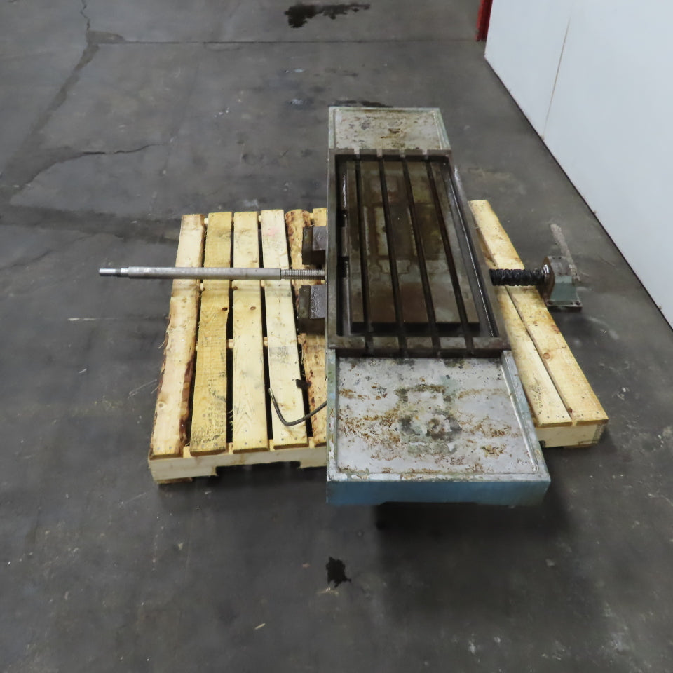 Wasino WMC-14 67-3/4"x 17" W 2-Axis Servo Driven Linear Sliding Table