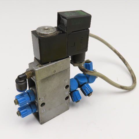 Festo MFH-5-1/8-S 5/2 Way Pneumatic Directional Valve Single Solenoid 24VDC
