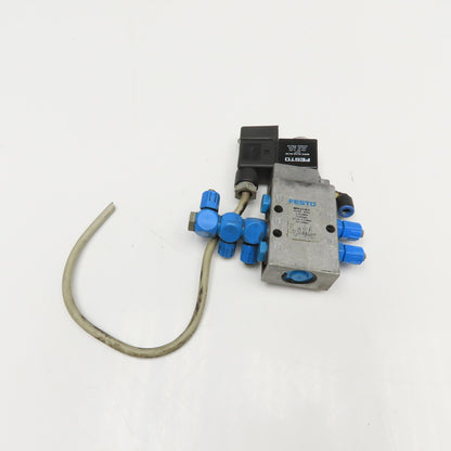 Festo MFH-5-1/8-S 5/2 Way Pneumatic Directional Valve Single Solenoid 24VDC