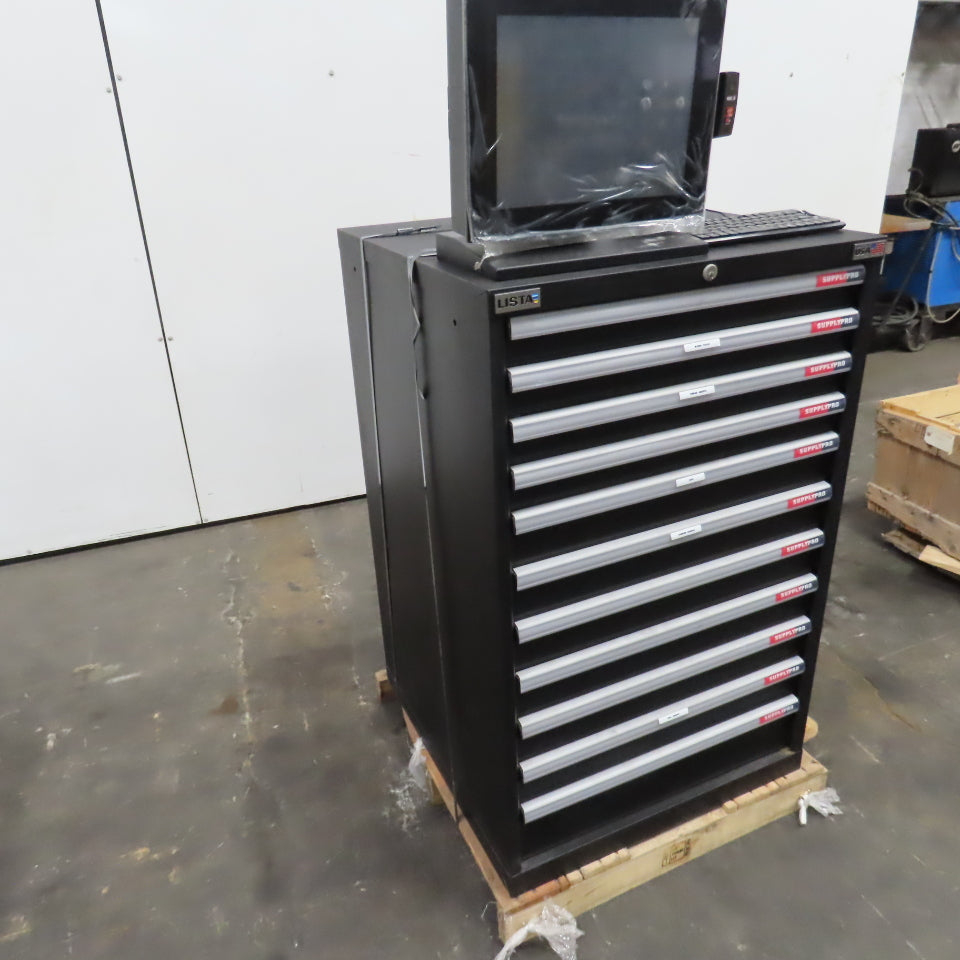 SupplyPro SupplyLink 11 Drawer Inventory Management Lista Cabinet W/Smart Drawer