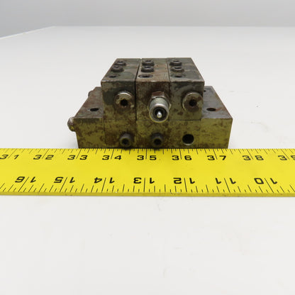 Trabon Lubriquip MSP-5S MSP-20S Modular Lubrication Divider Valve Assembly