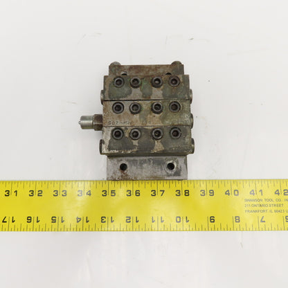 Trabon Lubriquip MSP-5S MSP-20S Modular Lubrication Divider Valve Assembly