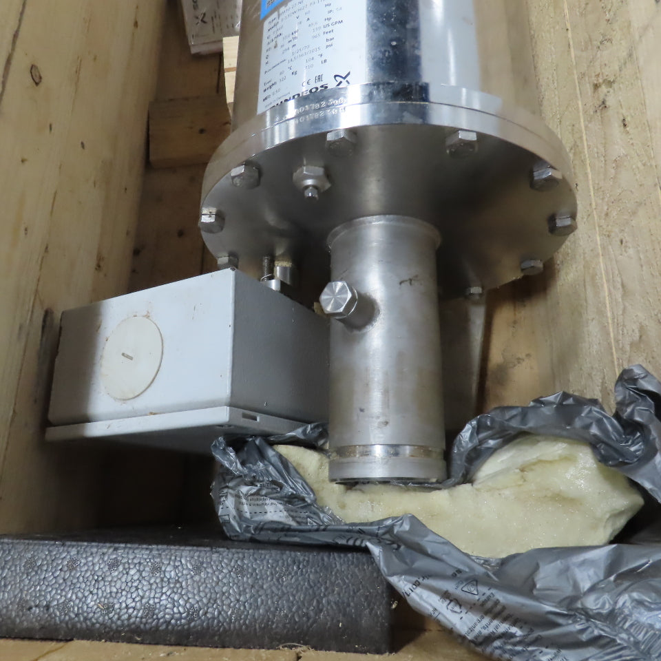 Grundfoss BM30-27-NE SS High Pressure Liquid Booster Pump 50HP 159GPM 965 Ft H