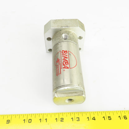 Bimba MRS-311-5-D Stainless Double Acting Pneumatic Cylinder 1" Stroke 2" Bore