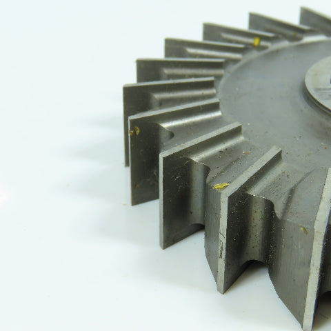 ITW 5" x 3/4" Side Milling Cutter Straight 24 Tooth 1-1/4" Arbor