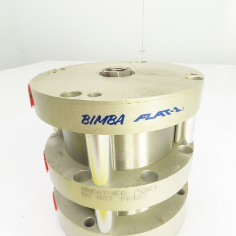 Bimba F02-1251.25 Flat-1 SS 2 Stage Pneumatic Cylinder 1-1/4" Stroke 4" Bore