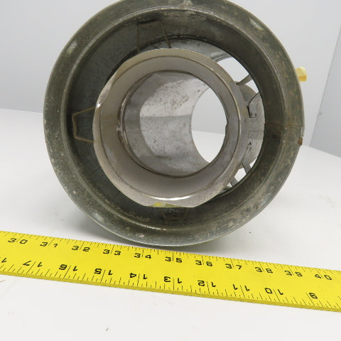 2 Wall Galvanized Stove Flue Elbow 45° Pipe 8" x 5"