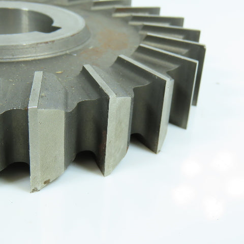 ITW 4.843" & 4.893" x 3/4" Side Milling Cutter Straight Tooth 1-1/4" Arbor Lot/2