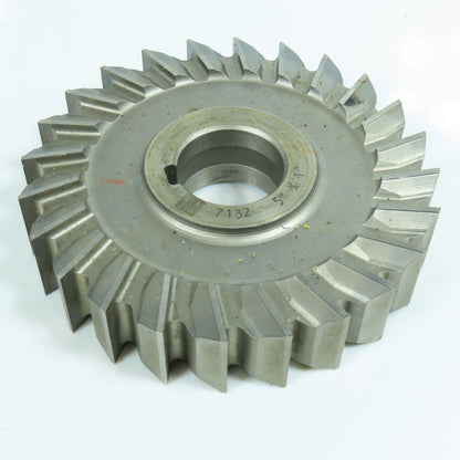 ITW 4-7/8" x 1" Side Milling Cutter Straight 24 Tooth 1-1/4" Arbor