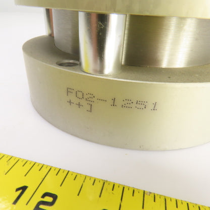 Bimba F02-1251 Flat-1 Stainless 2 Stage Pneumatic Cylinder 1" Stroke 4" Bore