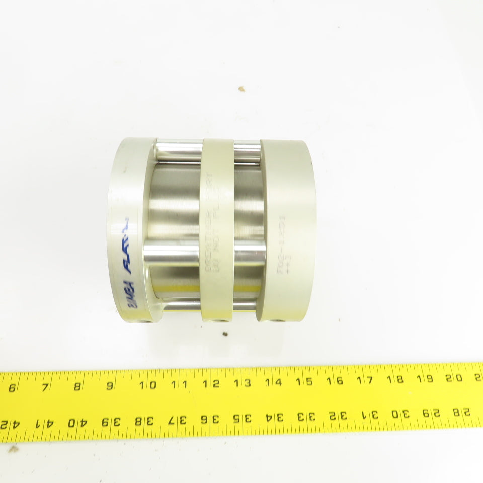 Bimba F02-1251 Flat-1 Stainless 2 Stage Pneumatic Cylinder 1" Stroke 4" Bore