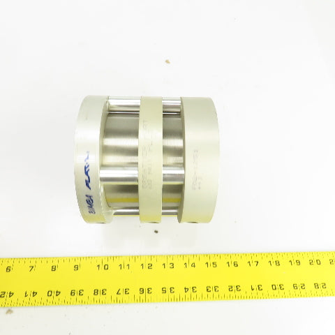 Bimba F02-1251 Flat-1 Stainless 2 Stage Pneumatic Cylinder 1" Stroke 4" Bore