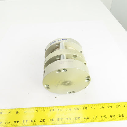 Bimba F02-1251 Flat-1 Stainless 2 Stage Pneumatic Cylinder 1" Stroke 4" Bore